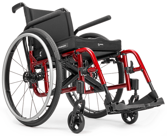 Ki Mobility Catalyst 5 Lightweight Folding Active Wheelchair 7000-Series Aluminium Made to Measure Transit Approved - Active Mobility Ltd