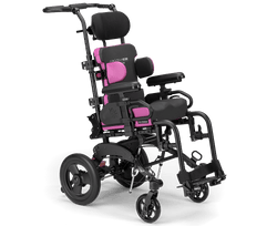 Ki Mobility Little Wave Flip XP Children's Tilt-in-Space Wheelchair, 0–45° Tilt, Folding or Rigid Base, Transit Approved - Active Mobility Ltd