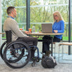 Klaxon Twist R Rear-Mounted Wheelchair Power Assist 6.97 kg Flight-Friendly Battery - Active Mobility Ltd