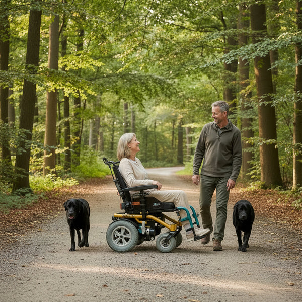 Kymco K-Activ Rehab 6mph Electric Wheelchair 27-Mile Range Adjustable