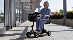 Kymco K-Lite Comfort 4mph Pavement Scooter 12.9kg Heaviest Part 19.7 Stone - Active Mobility Ltd