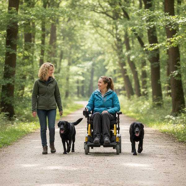 Kymco VIVIO Folding Lightweight Electric Wheelchair 20-Mile Range