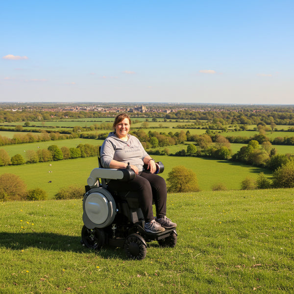 Monarch Intellectual Intelligence 4WD Electric Wheelchair 22-Mile Smart Security
