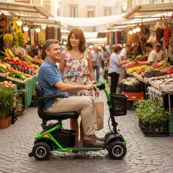 Monarch Mini 4 Pavement Mobility Scooter 4mph 21 Stone 12-Mile Full Suspension