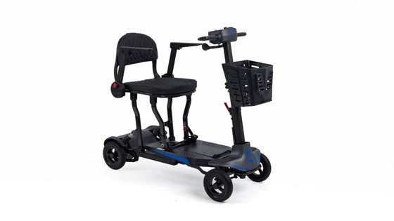Monarch Supa Carbon Lite 13kg NFC Folding Scooter 4mph Full Suspension Airline - Active Mobility Ltd