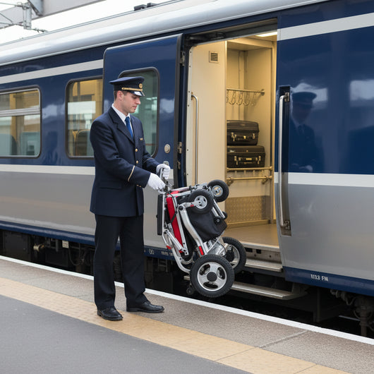 Motion Healthcare Aerolite Trekker - Folding Electric Wheelchair - Active Mobility Ltd