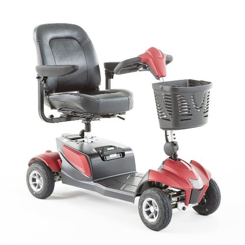 Motion Healthcare Aura Pavement Mobility Scooter 4mph Aluminium 22 Stone Pneumatic Tyres