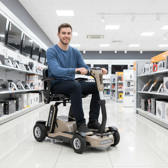 Motion Healthcare Connex – Lightweight Folding Mobility Scooter - Active Mobility Ltd