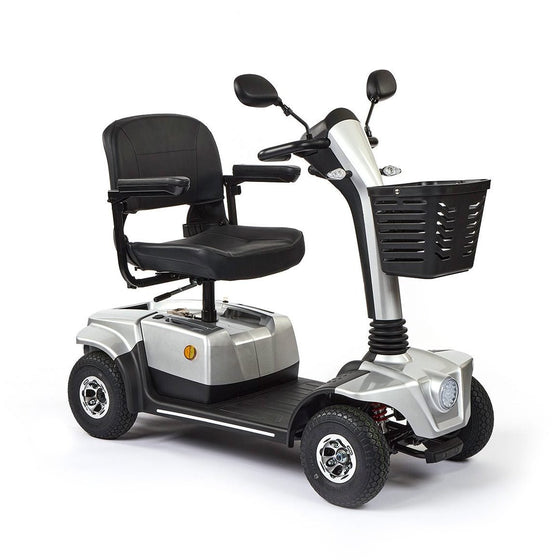 Motion Healthcare eMove 4 Pavement Scooter 4mph 26-Mile Range 23.5 Stone Budget - Active Mobility Ltd