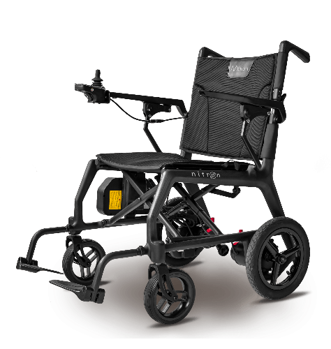 Motion Healthcare Nitron – Folding Electric Wheelchair - Active Mobility Ltd
