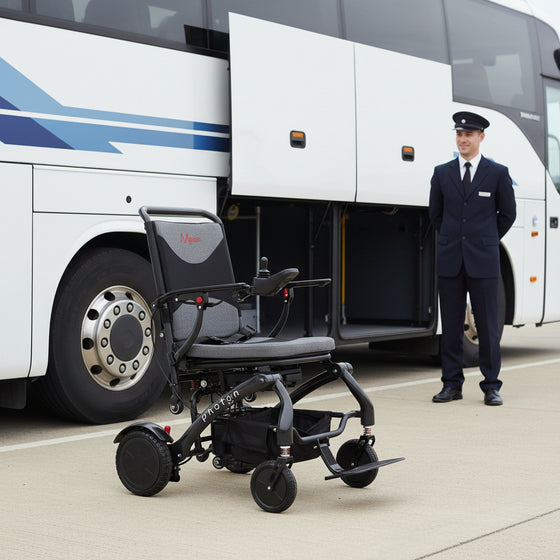 Motion Healthcare Photon – Folding Electric Wheelchair - Active Mobility Ltd