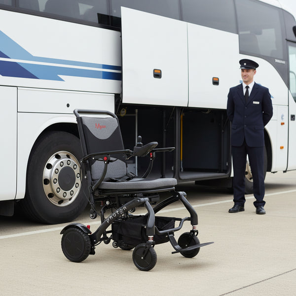 Motion Photon Carbon Fibre Folding Electric Wheelchair 17kg 12-Mile
