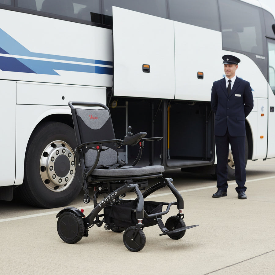 Motion Healthcare Photon – Folding Electric Wheelchair - Active Mobility Ltd