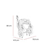 Motion Healthcare Photon HD 31 Stone Bariatric Carbon Folding Electric Wheelchair 19kg - Active Mobility Ltd