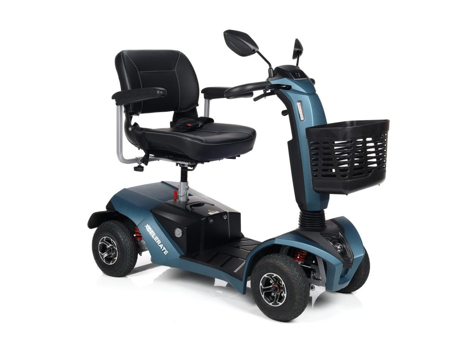 Motion Healthcare Xcelerate 8mph Road Scooter 19.9kg Disassembles Lithium 23.6 Stone NEW - Active Mobility Ltd