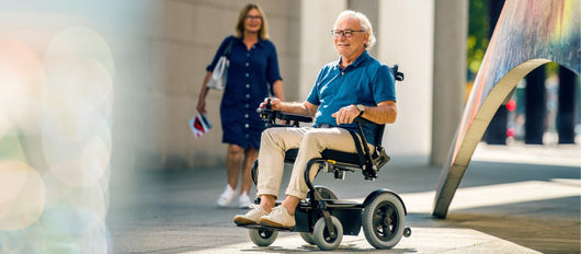 Ottobock Wingus Entry-Level Electric Wheelchair Cantilever Frame Crash Tested - Active Mobility Ltd
