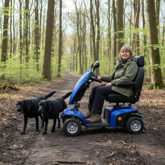 Pre - Owned Kymco Komfy 8 – Ultimate Comfort Mobility Scooter - Active Mobility Ltd