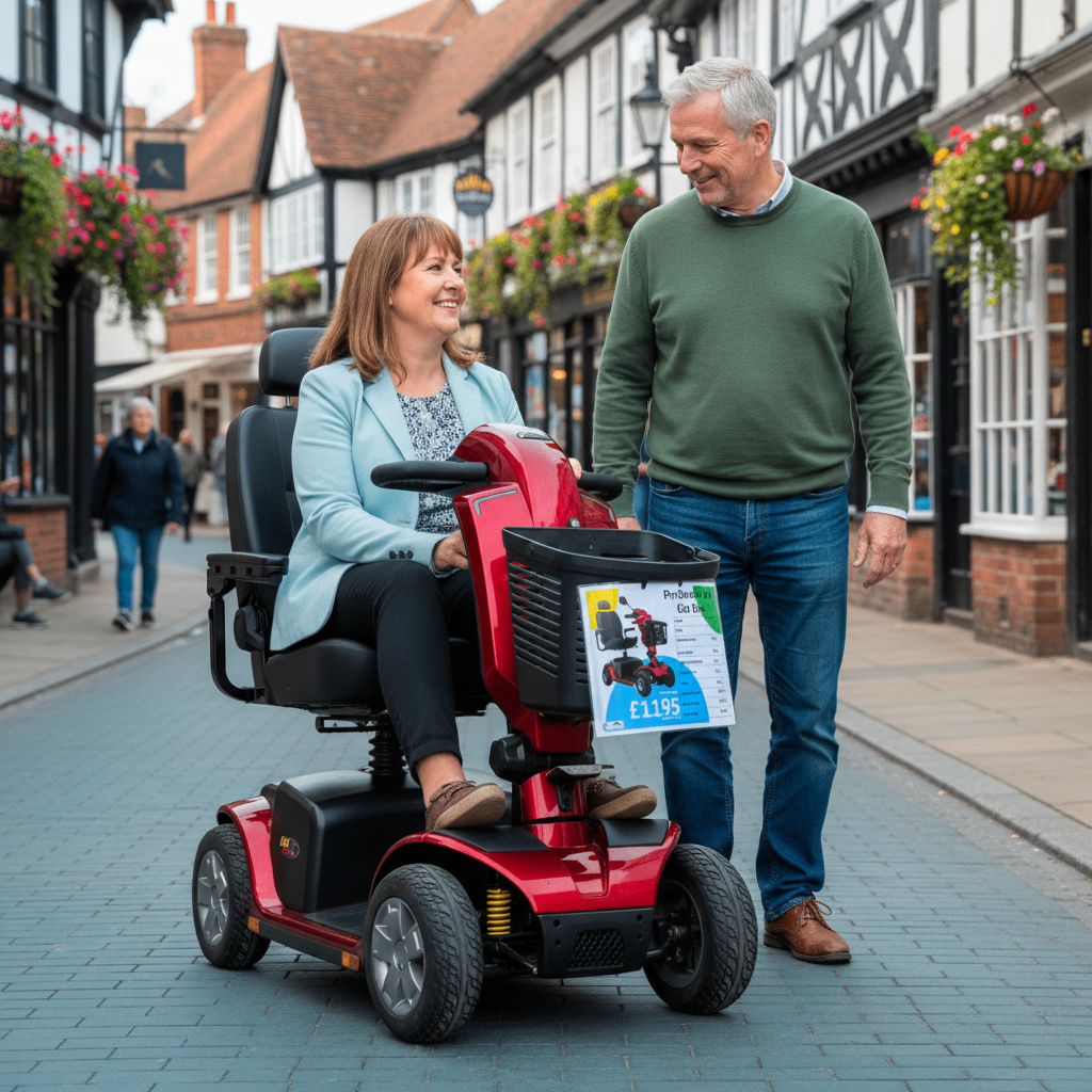 Pre - Owned Pride Colt Deluxe 2.0 – Mobility Scooter - Active Mobility Ltd