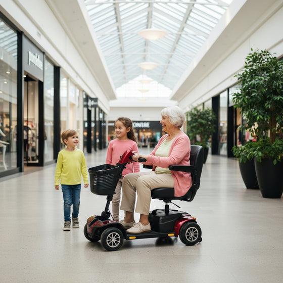 Pre - Owned Pride Elite Traveller Sport - Portable Mobility Scooter - Active Mobility Ltd