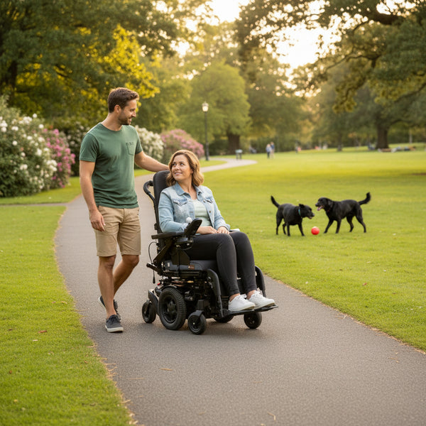 Pre-owned Quickie Q300M Electric Wheelchair