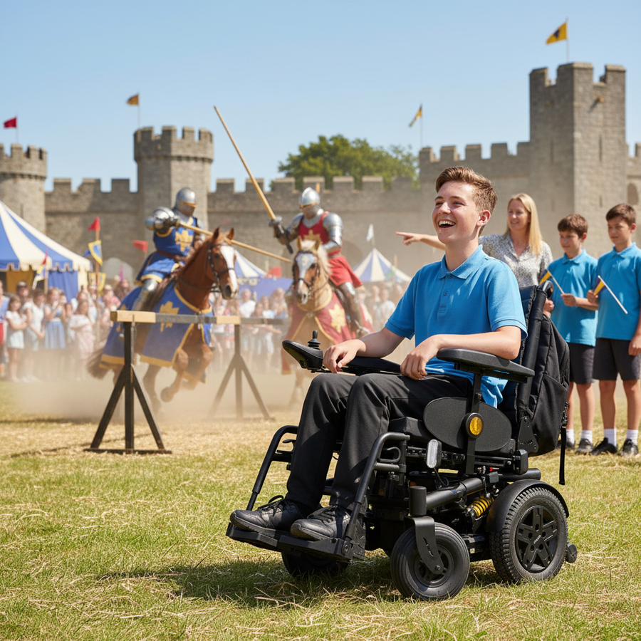 Pride Fusion E – Electric Wheelchair - Active Mobility Ltd