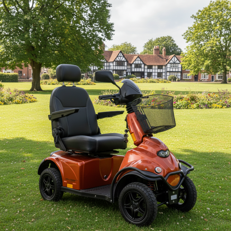Pride Mini Crosser X2 – All - Weather Mobility Scooter - Active Mobility Ltd