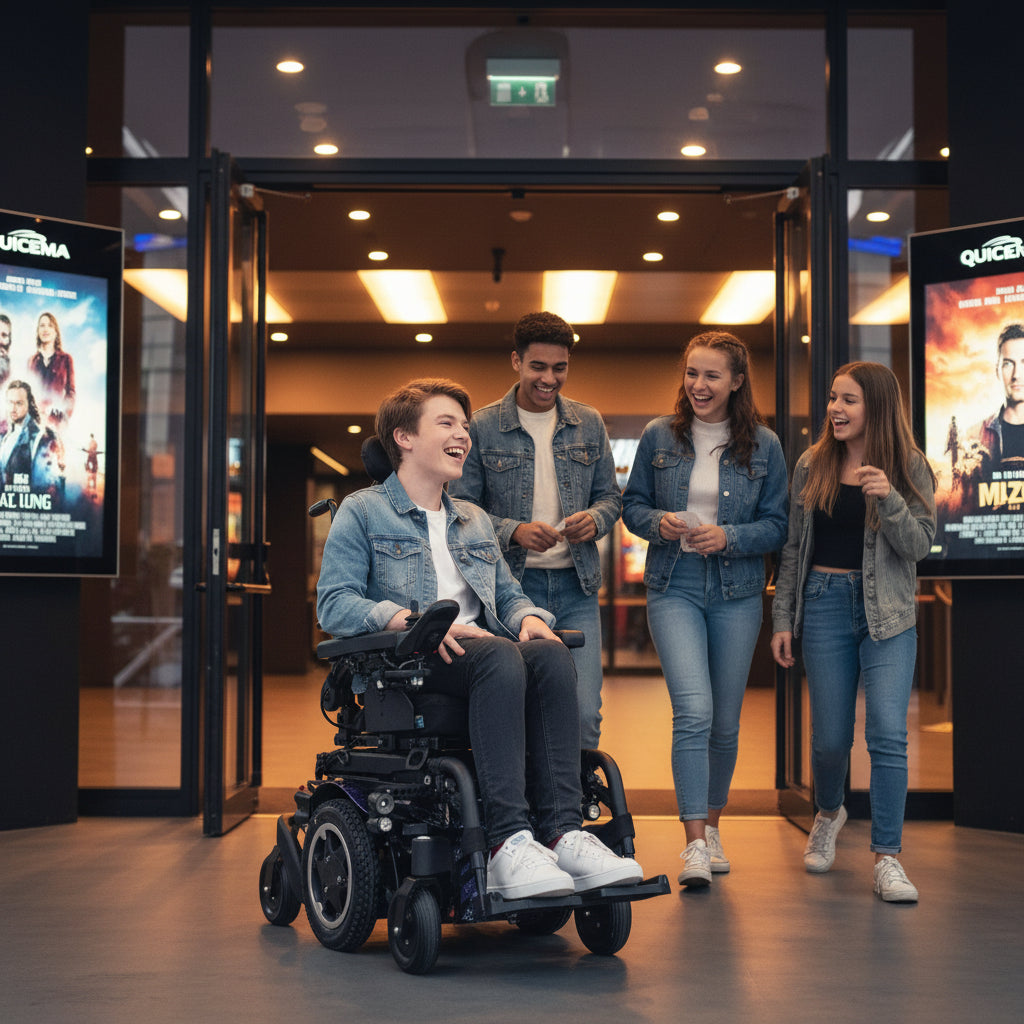Quickie Q300 M Mini Teens – Electric Wheelchair - Active Mobility Ltd