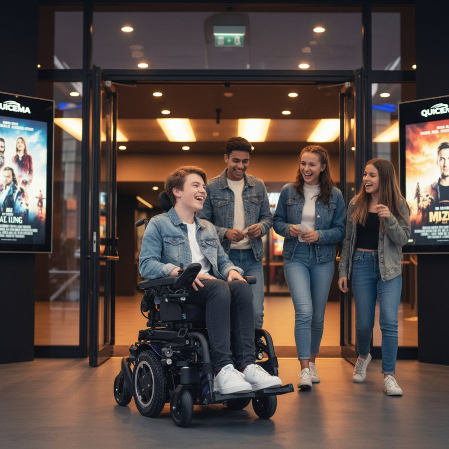 Quickie Q300 M Mini Teens – Electric Wheelchair - Active Mobility Ltd