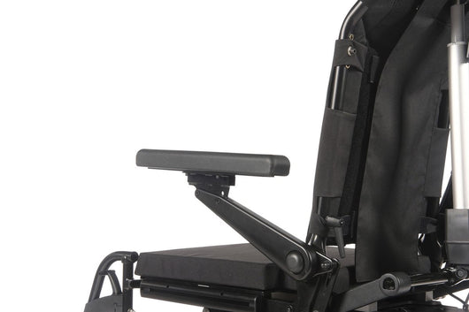 QUICKIE Q400 M Sedeo Lite Electric Wheelchair Indoor Outdoor Mid-Wheel Drive - Active Mobility Ltd