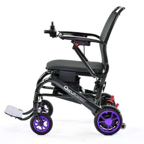 QUICKIE Q50 R Carbon Folding Electric Wheelchair Lightweight Compact