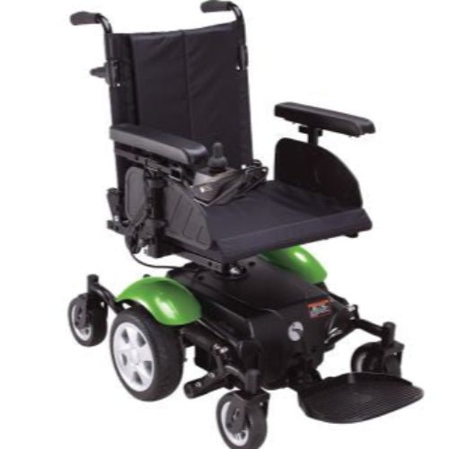 Rascal Rialto Crash-Tested Mid-Wheel Electric Wheelchair Configurable 22-Mile Range
