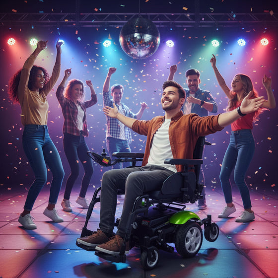 Rascal Rialto Powerchair – Mid - Wheel Electric Wheelchair - Active Mobility Ltd