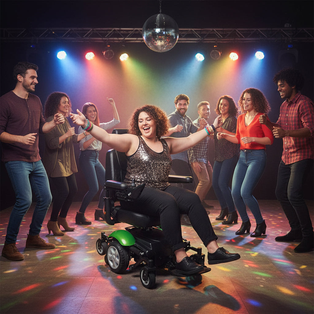 Driving A Rascal Rascal Ryley Seat Lift Mid-Wheel Electric Wheelchair – Active Mobility Ltd