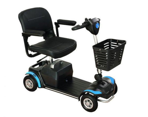 Rascal Vierra LiFe Transportable Scooter 4mph Aluminium 21 Stone Lifetime Battery Guarantee