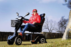 Sterling S700 8mph Road Scooter 25 Stone 28-Mile 2600W 4-Wheel Suspension - Active Mobility Ltd
