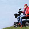 Sterling S700 8mph Road Scooter 25 Stone 28-Mile 2600W 4-Wheel Suspension - Active Mobility Ltd