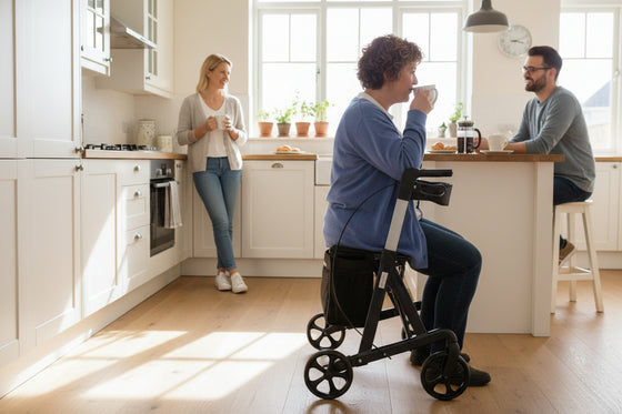Buffalo Bariatric Rollator 62cm - Active Mobility Ltd