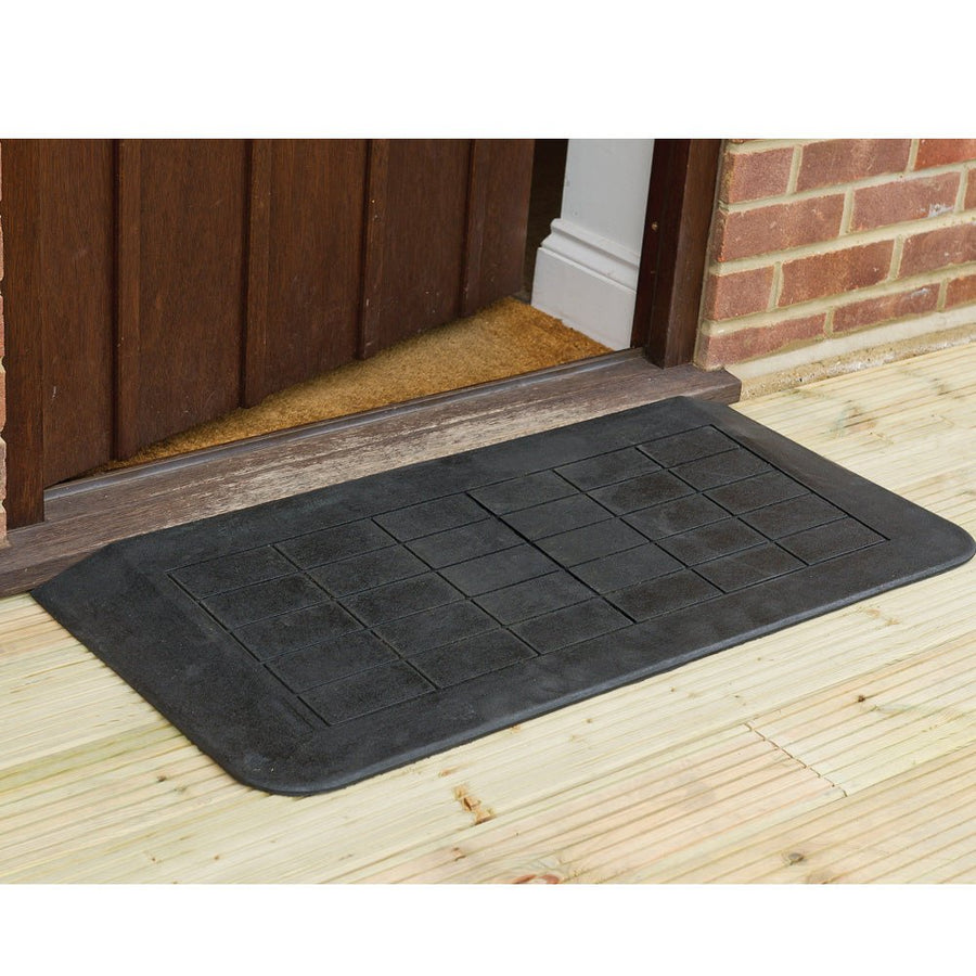 Doorline - Neatedge rubber door threshold ramp - 10cm - Active Mobility Ltd