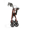 Drive Lightweight Rollator with Bag and 8" Wheels