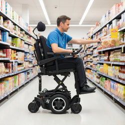 Ex Demo Quickie Q500 M Electric Wheelchair - Active Mobility Ltd