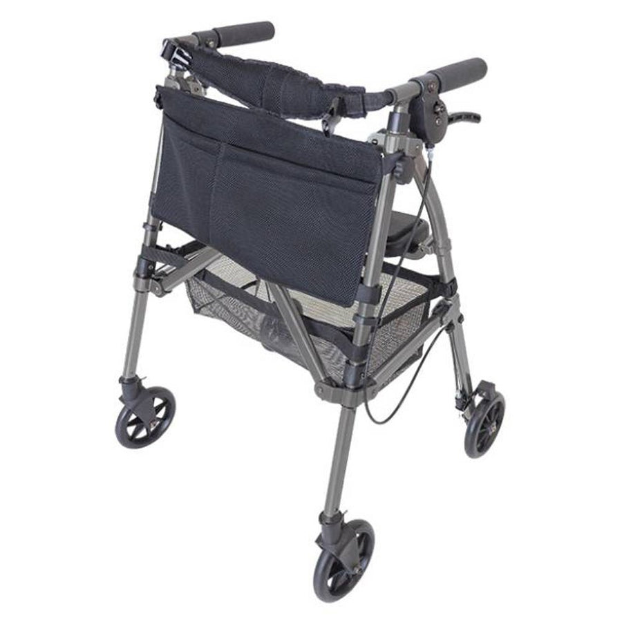 EZ Fold N Go Rollator - Black Walnut - Active Mobility Ltd