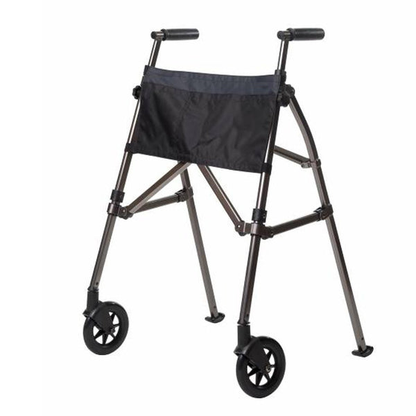 EZ Fold N Go Walker - Black Walnut