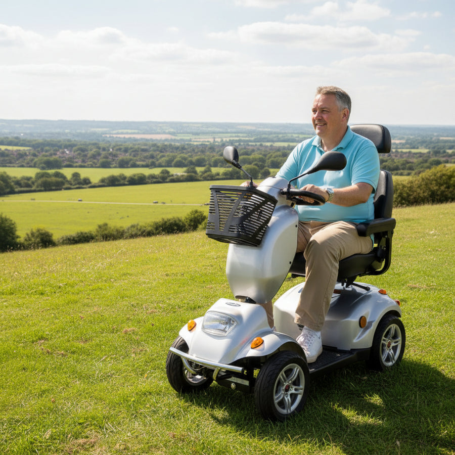 Freerider Landrange Deluxe Mobility Scooter - Active Mobility Ltd
