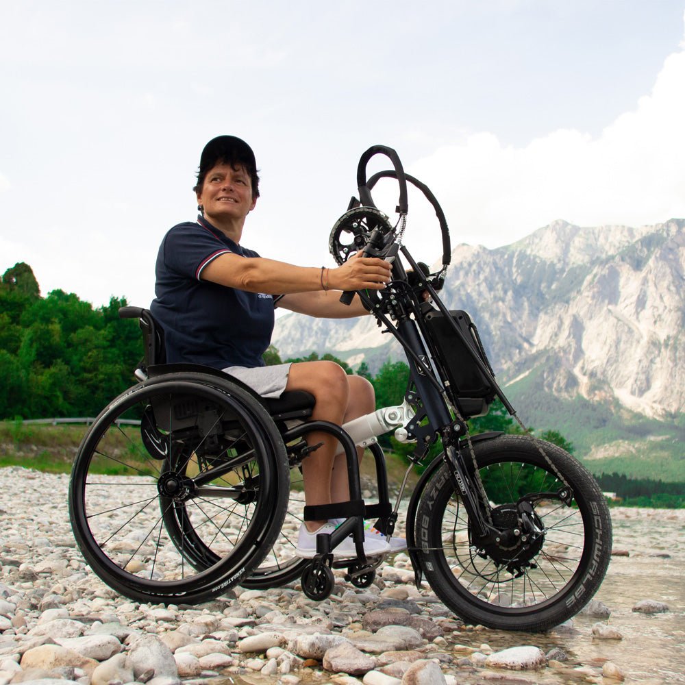 Klaxon Klick Hybrid | Power Add-On for Manual Wheelchairs – Active