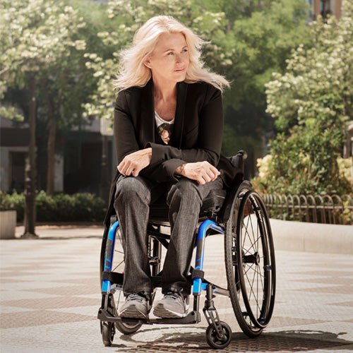 Küschall Compact Lightweight Folding Wheelchair – Hydroformed Aluminium, 6.7 kg, Crash Tested