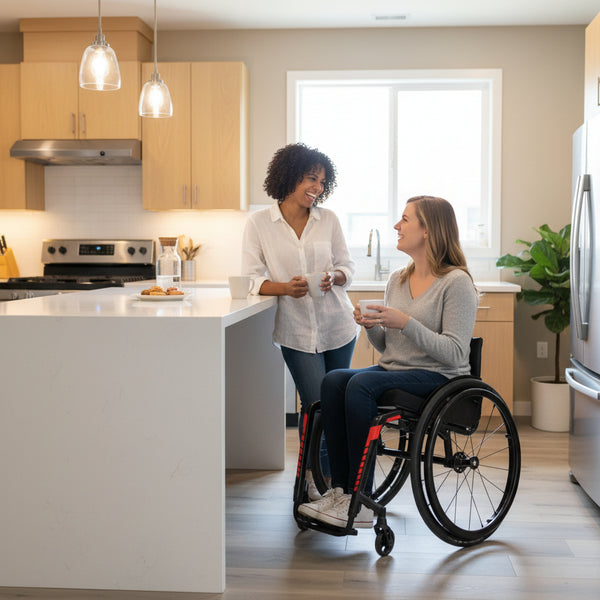 Küschall K-Series Rigid Active Wheelchair – 5.1 kg Transfer, Open Frame, Crash Tested