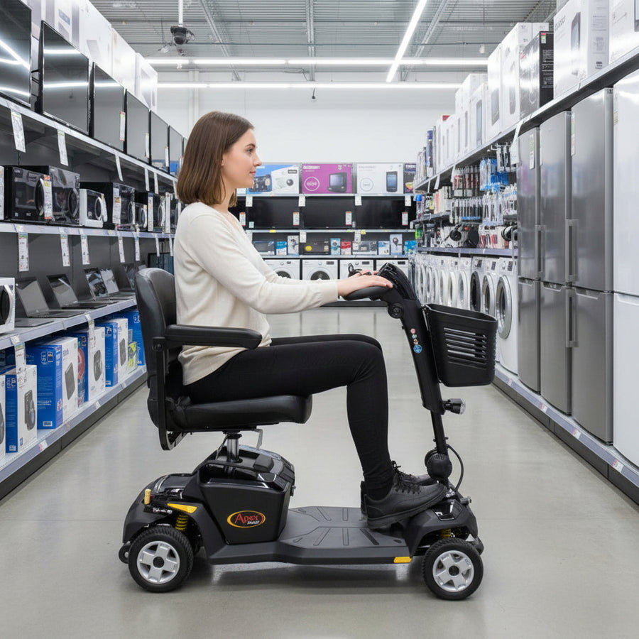 Pride Apex Rapid - Portable Mobility Scooter - Active Mobility Ltd