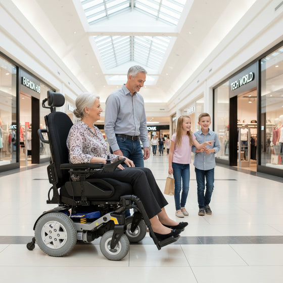 Quantum Lightning Electric Wheelchair - Active Mobility Ltd