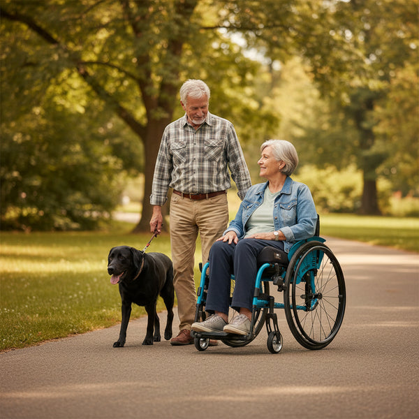 QUICKIE Life R Rigid Wheelchair – Adjustable Active Wheelchair, 10.7 kg, Crash Tested