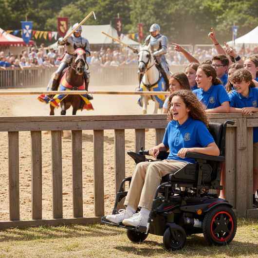Quickie Q100R Electric Wheelchair Starting - Active Mobility Ltd